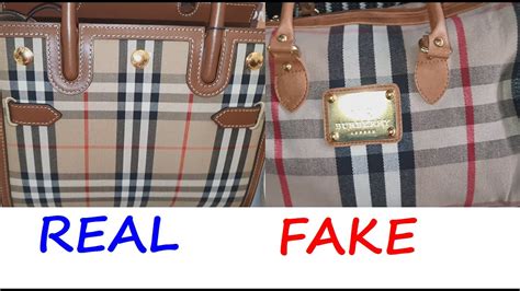 burberry perfume fake vs real|how to authenticate Burberry bag.